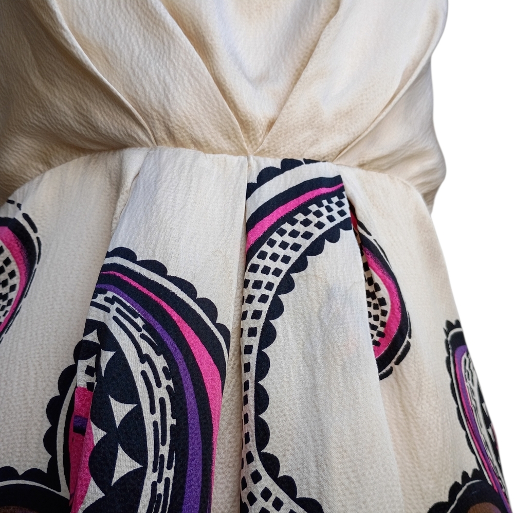 Liquid Silk Vintage Strapless Dress Size 4 - Picture 6 of 7